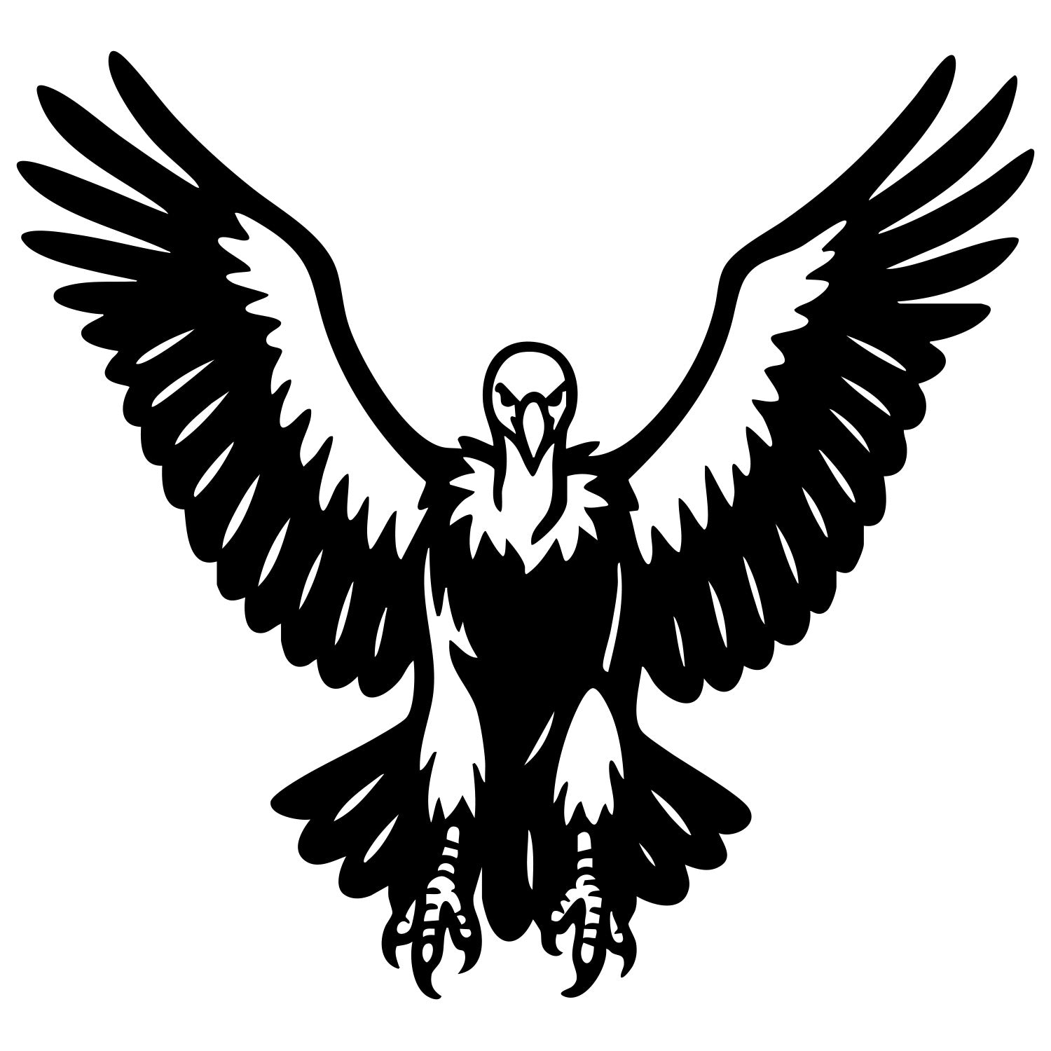 Griffon Vulture DXF File – CNC Cutting Design | ABVULTURE201