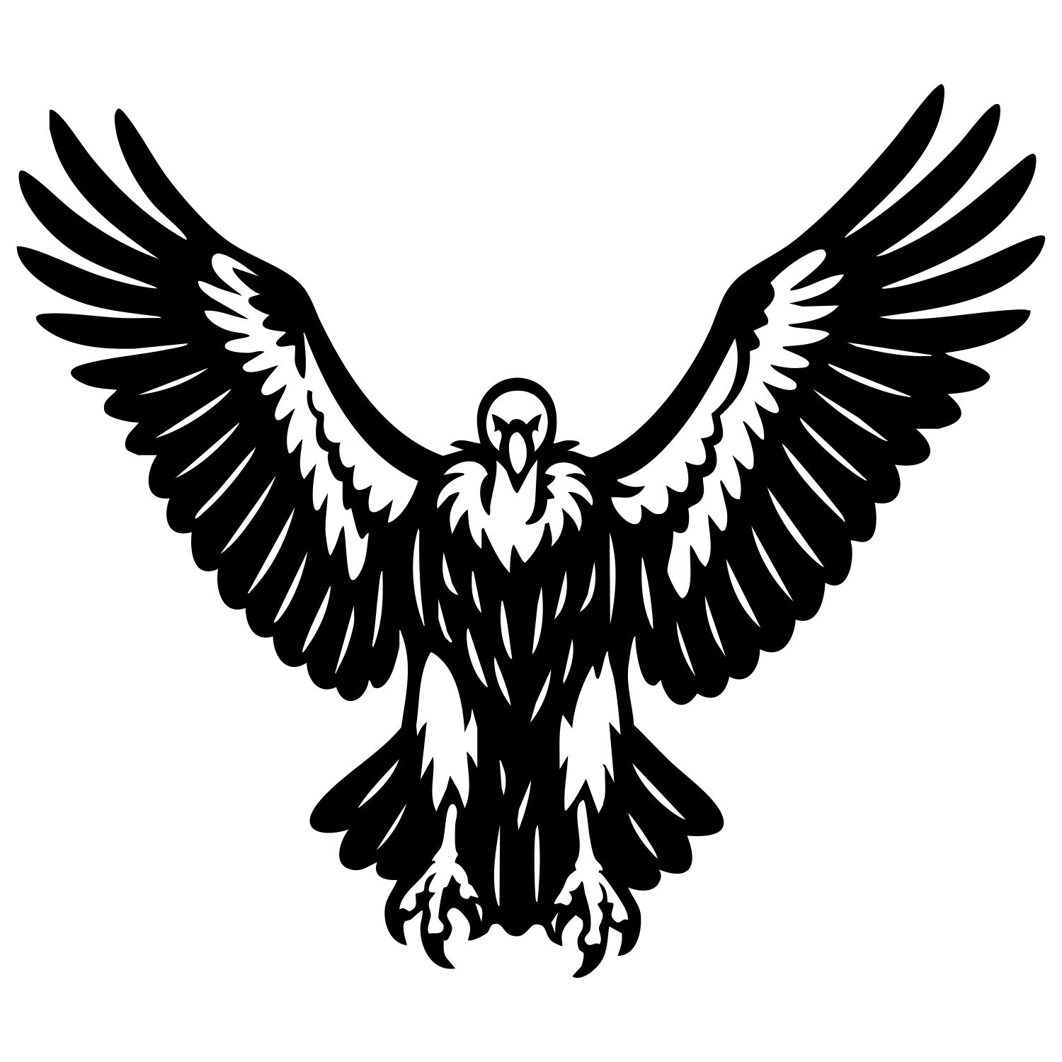 Griffon Vulture DXF File – CNC Cutting Design | ABVULTURE202