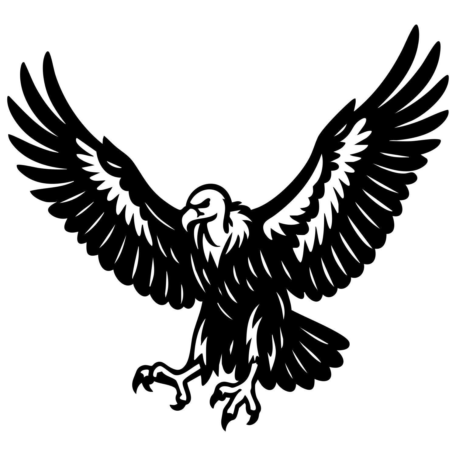 Griffon Vulture DXF File – CNC Cutting Design | ABVULTURE203