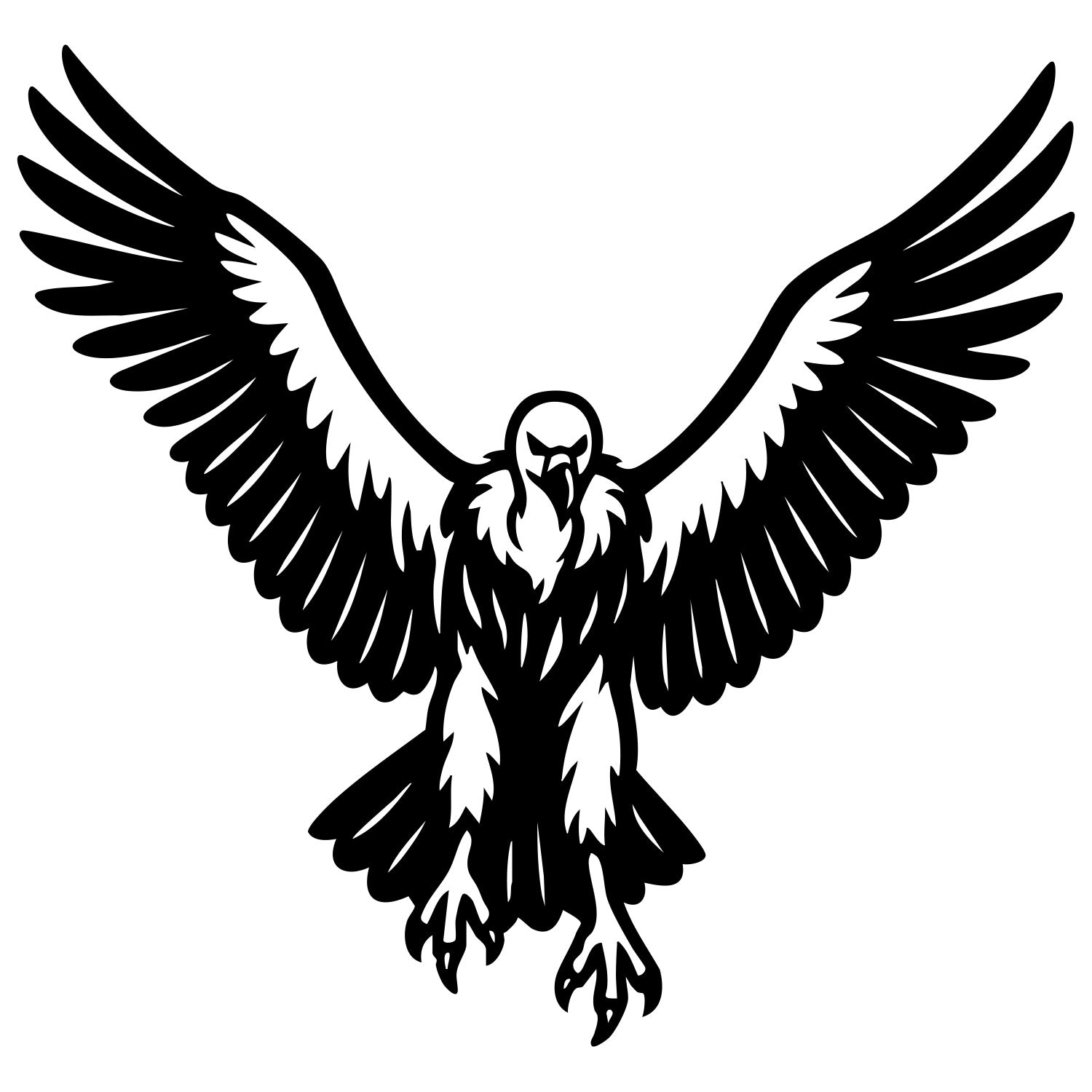 Griffon Vulture DXF File – CNC Cutting Design | ABVULTURE204