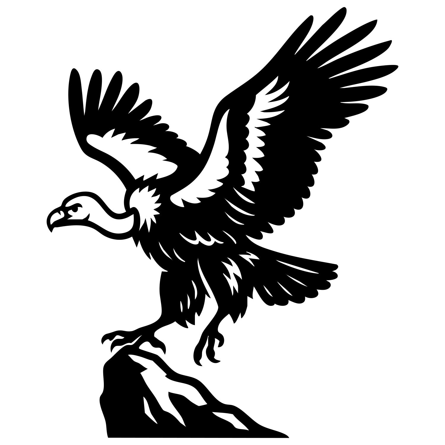 Griffon Vulture DXF File – CNC Cutting Design | ABVULTURE207