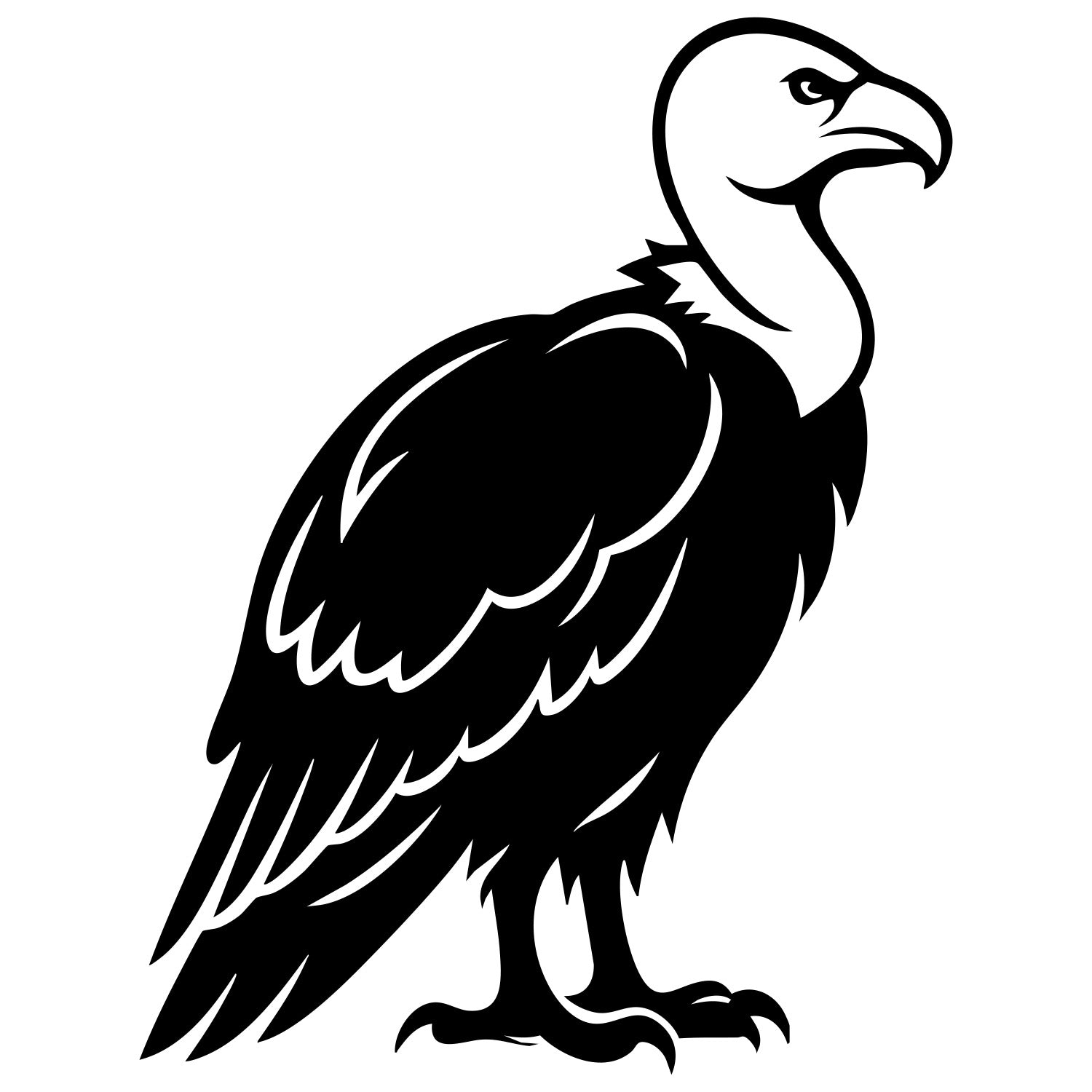 Griffon Vulture DXF File – CNC Cutting Design | ABVULTURE211