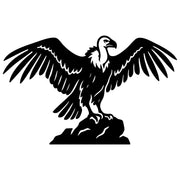 Griffon Vulture DXF File – CNC Cutting Design | ABVULTURE214