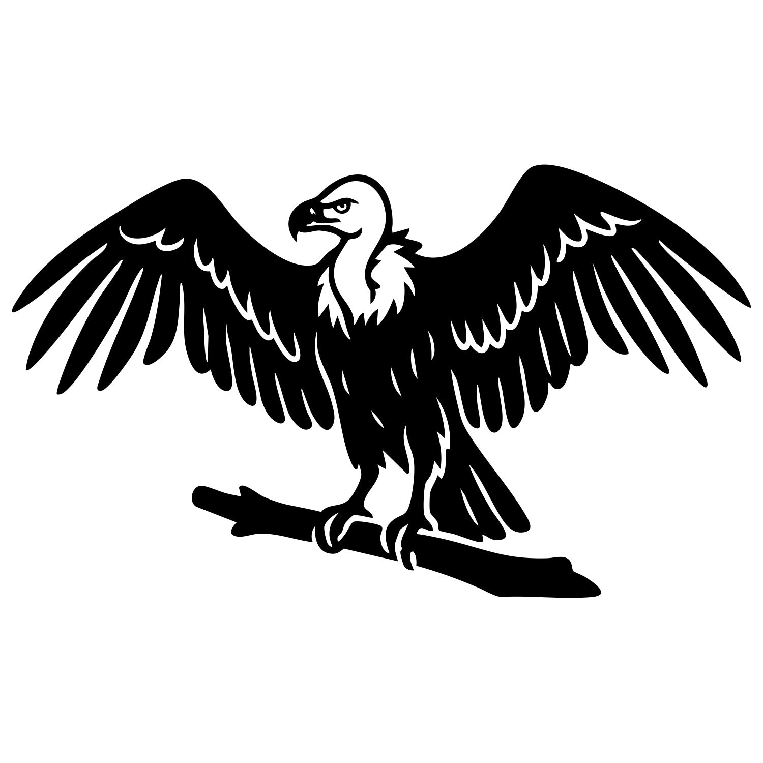 Griffon Vulture DXF File – CNC Cutting Design | ABVULTURE215