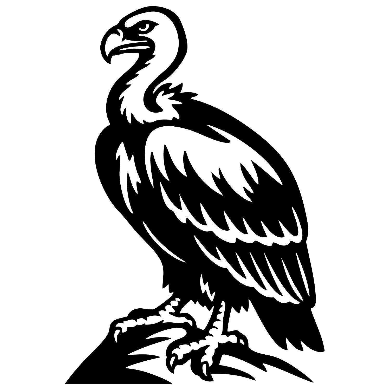 Griffon Vulture DXF File – CNC Cutting Design | ABVULTURE26