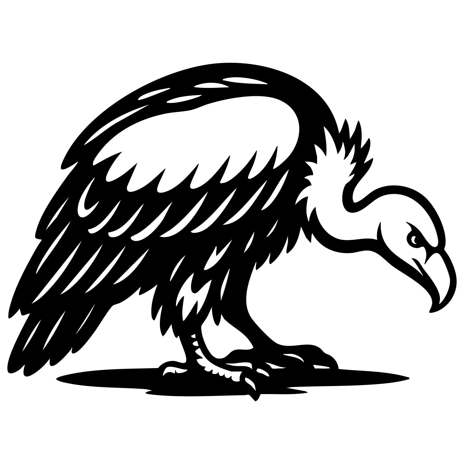 Griffon Vulture DXF File – CNC Cutting Design | ABVULTURE63