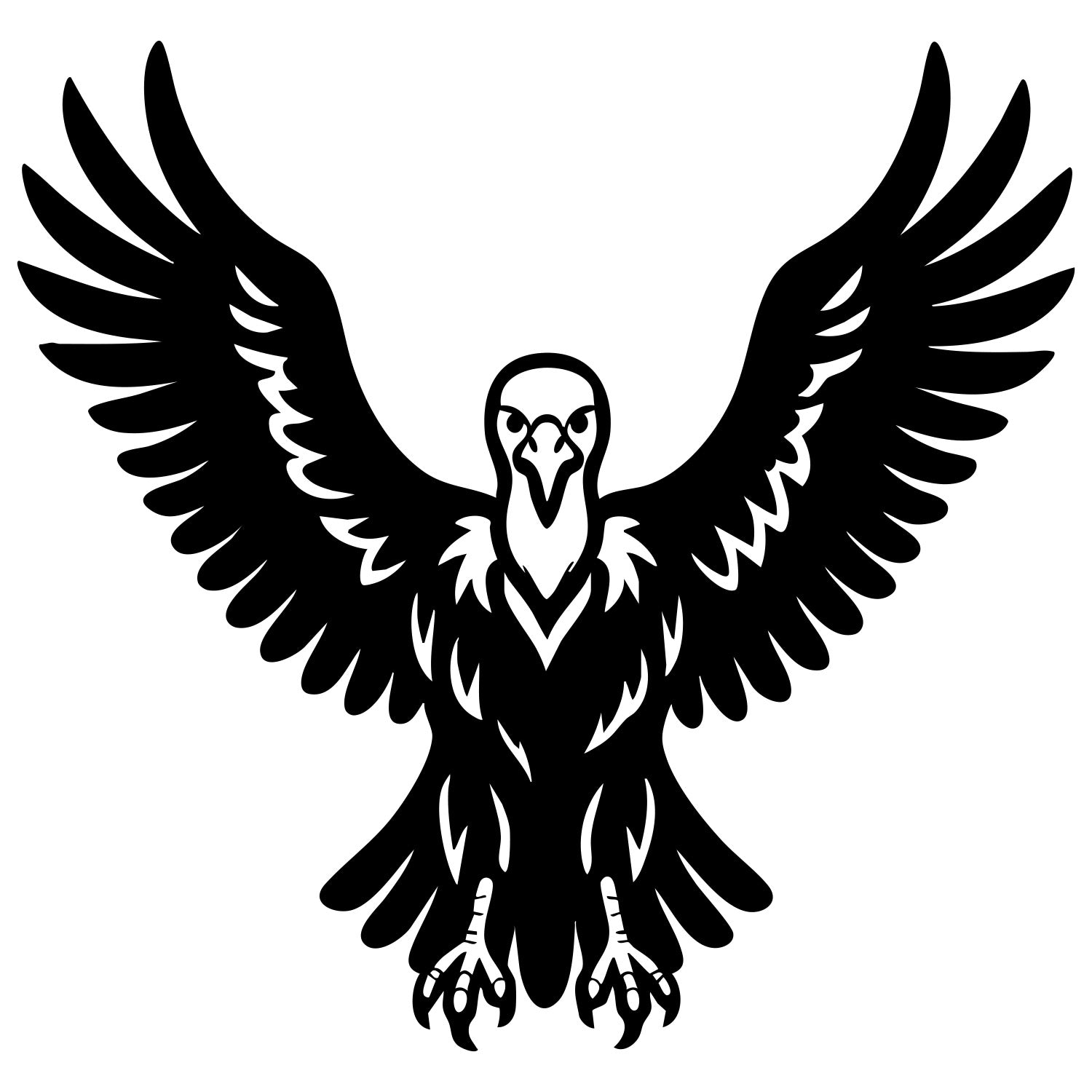 Griffon Vulture DXF File – CNC Cutting Design | ABVULTURE76