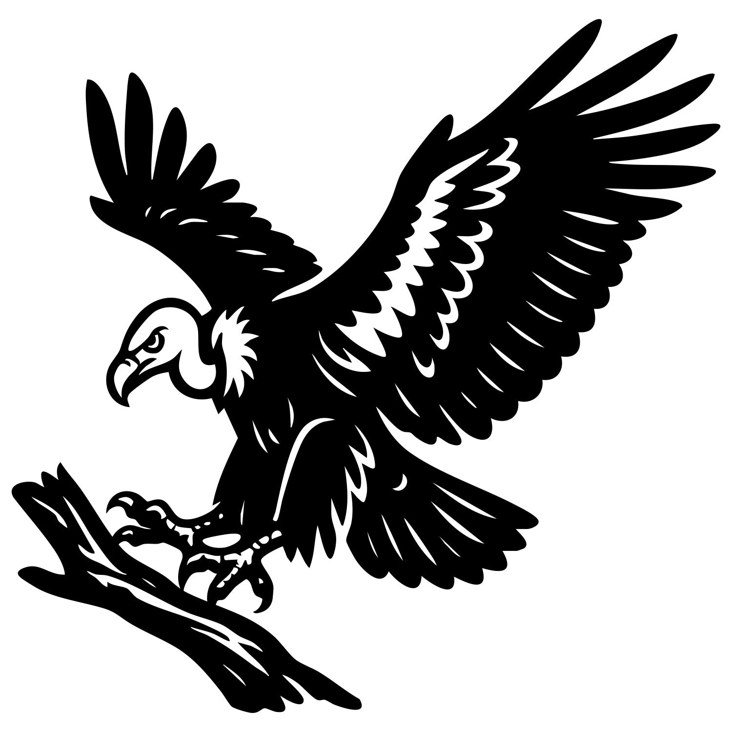 Griffon Vulture DXF File – CNC Cutting Design | ABVULTURE87