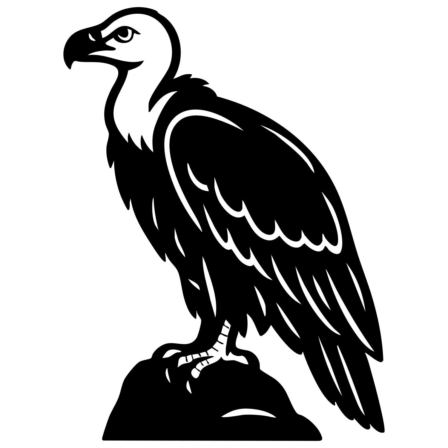Griffon Vulture DXF File – CNC Cutting Design | ABVULTURE96