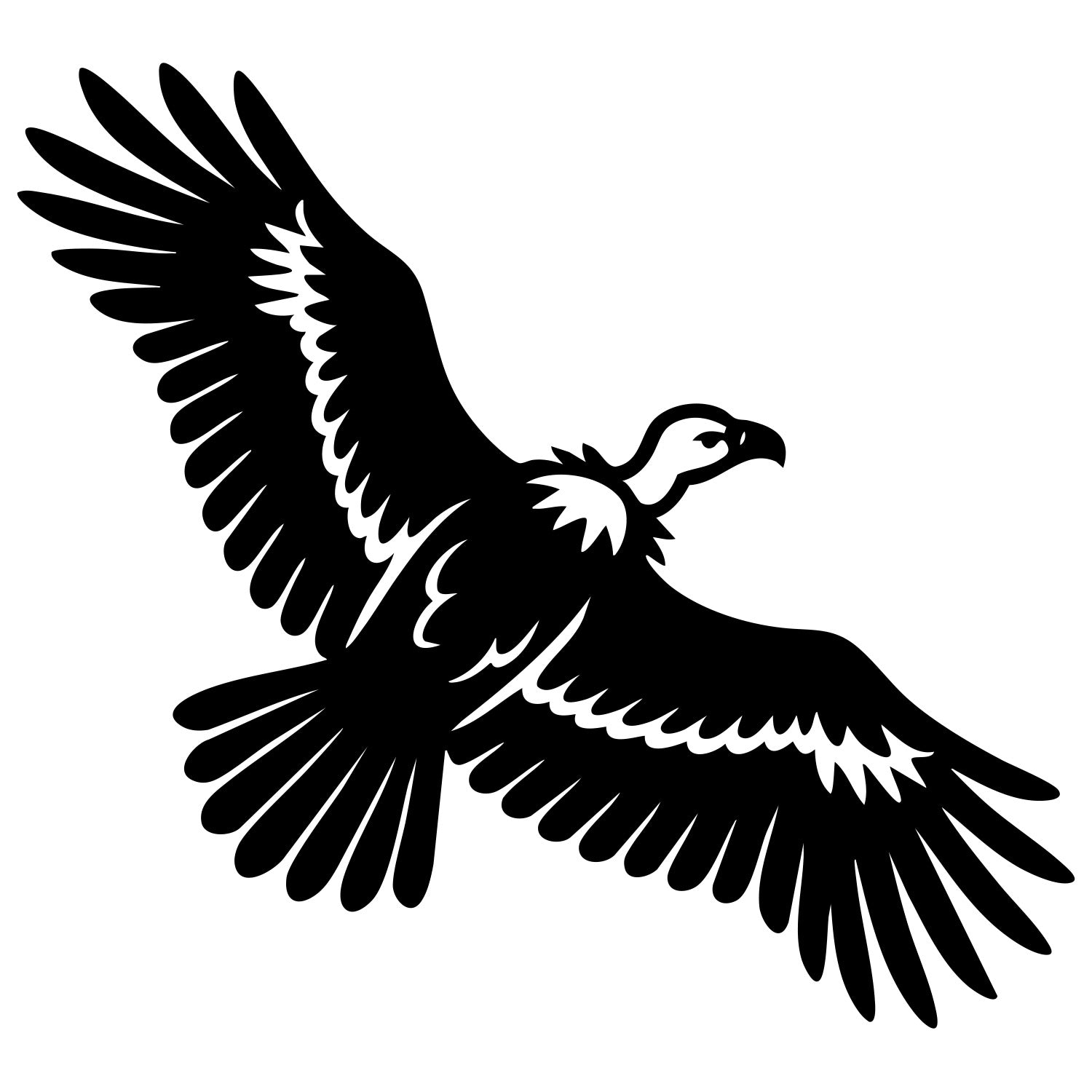 Griffon Vulture DXF File – CNC Cutting Design | ABVULTURE98