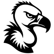 Griffon Vulture Head DXF File – CNC Cutting Design | ABVULTURE230