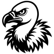 Griffon Vulture Head DXF File – CNC Cutting Design | ABVULTURE242
