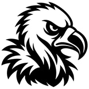 Griffon Vulture Head DXF File – CNC Cutting Design | ABVULTURE250