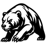 Grizzly Bear DXF File – CNC Cutting Design | AWBEAR116
