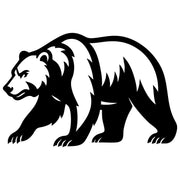Grizzly Bear DXF File – CNC Cutting Design | AWBEAR129