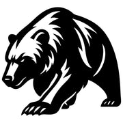 Grizzly Bear DXF File – CNC Cutting Design | AWBEAR213