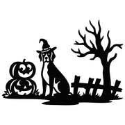 Halloween Dog Scene DXF File | OHHALLOWEEN18