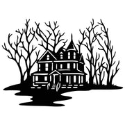 Haunted Mansion Halloween DXF File | OHHALLOWEEN17