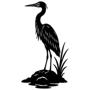 Heron DXF File – CNC Cutting Design | ABHERON10