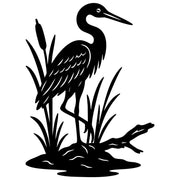 Heron DXF File – CNC Cutting Design | ABHERON4