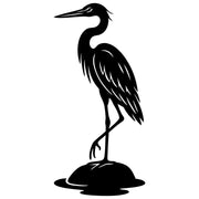 Heron DXF File – CNC Cutting Design | ABHERON48