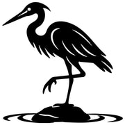 Heron DXF File – CNC Cutting Design | ABHERON5