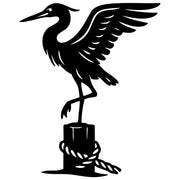 Heron DXF File – CNC Cutting Design | ABHERON6