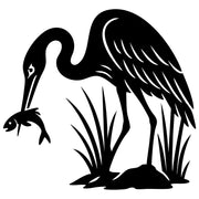 Heron DXF File – CNC Cutting Design | ABHERON65