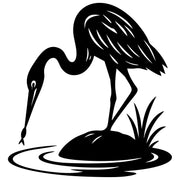 Heron DXF File – CNC Cutting Design | ABHERON78