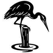 Heron DXF File – CNC Cutting Design | ABHERON8