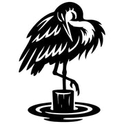 Heron DXF File – CNC Cutting Design | ABHERON93