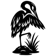 Heron DXF File – CNC Cutting Design | ABHERON95