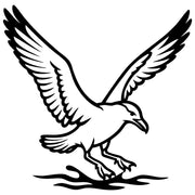 Herring Gull DXF File – CNC Cutting Design | ABSEAGULL119