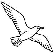Herring Gull DXF File – CNC Cutting Design | ABSEAGULL14