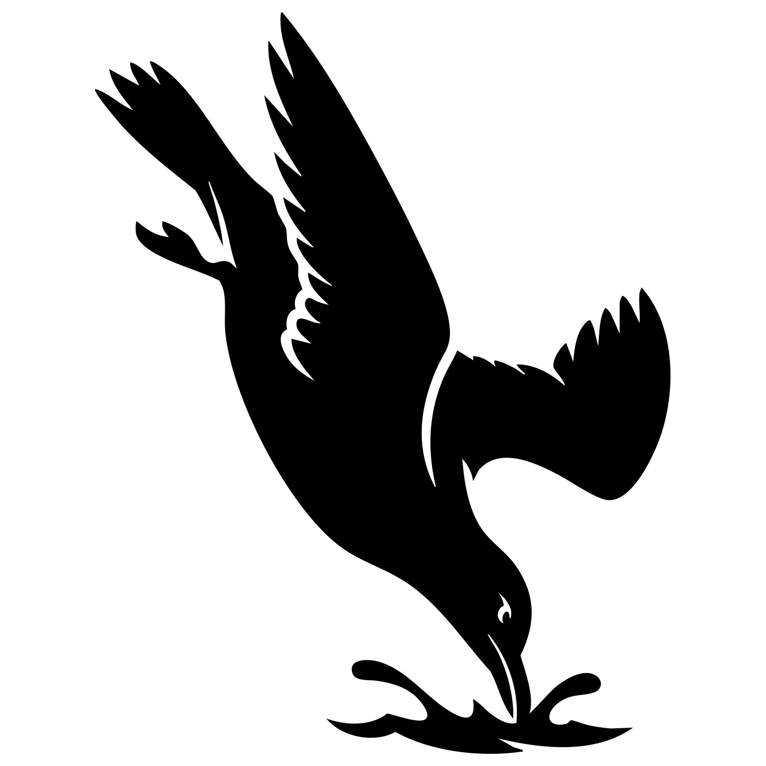 Herring Gull DXF File – CNC Cutting Design | ABSEAGULL33