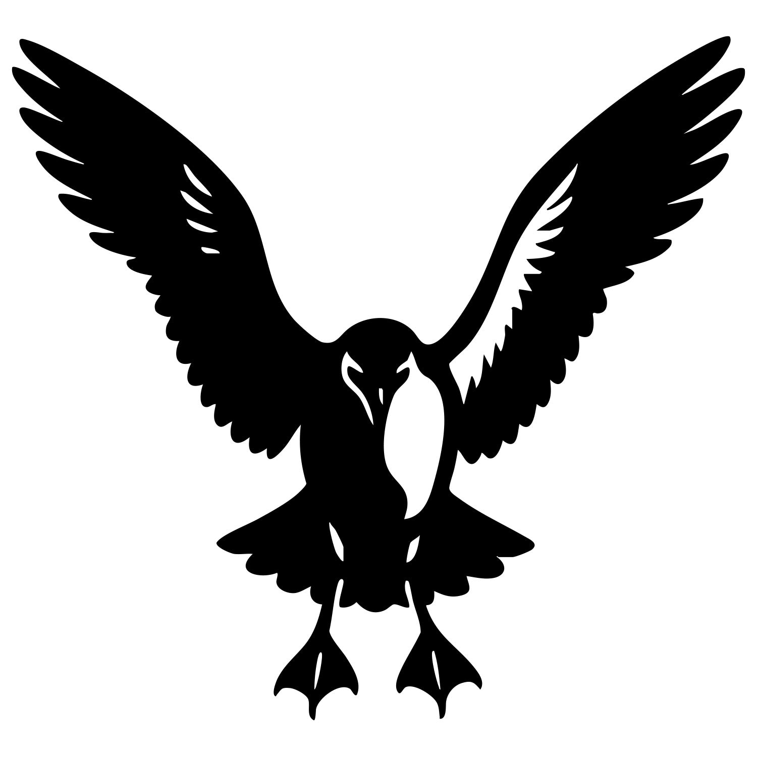 Herring Gull DXF File – CNC Cutting Design | ABSEAGULL34