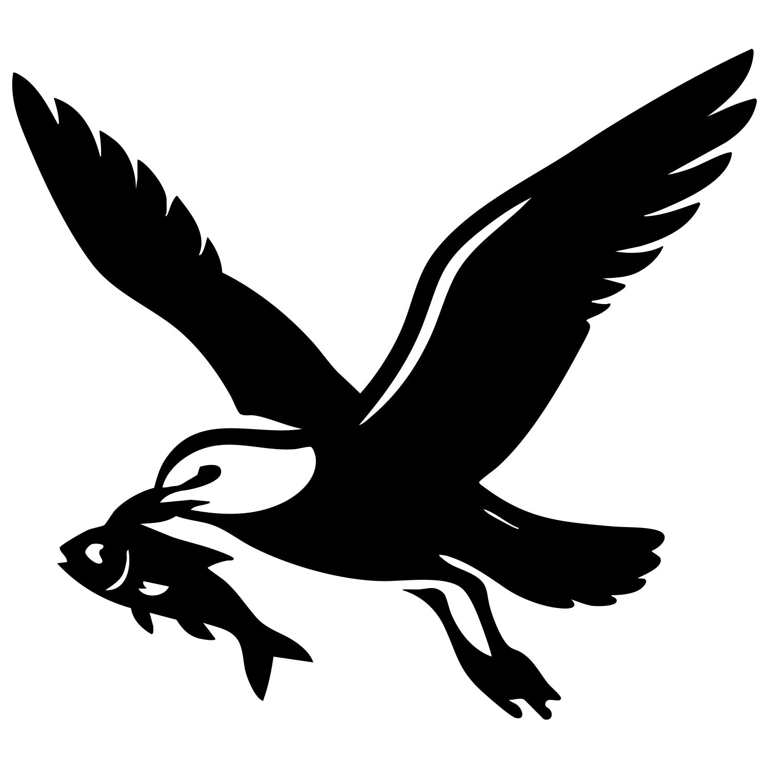 Herring Gull DXF File – CNC Cutting Design | ABSEAGULL38