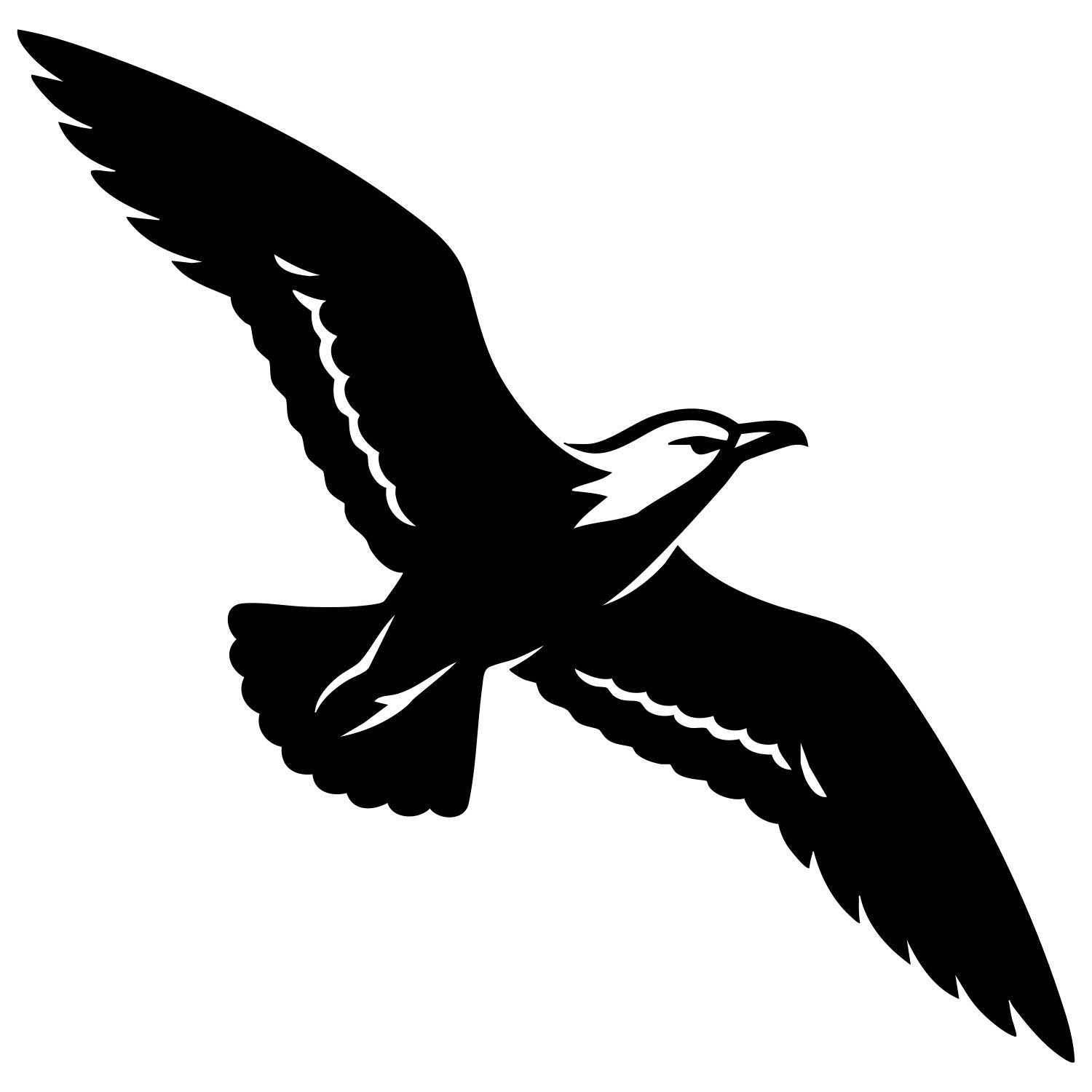 Herring Gull DXF File – CNC Cutting Design | ABSEAGULL39