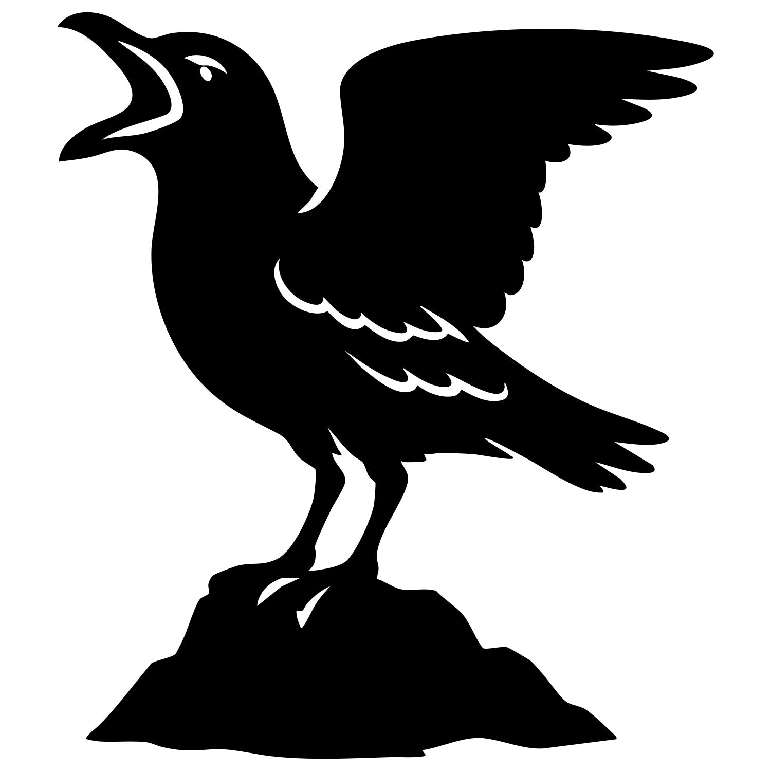 Herring Gull DXF File – CNC Cutting Design | ABSEAGULL41