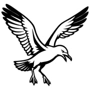 Herring Gull DXF File – CNC Cutting Design | ABSEAGULL62