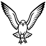 Herring Gull DXF File – CNC Cutting Design | ABSEAGULL70