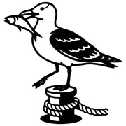 Herring Gull DXF File – CNC Cutting Design | ABSEAGULL72
