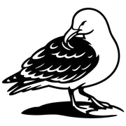 Herring Gull DXF File – CNC Cutting Design | ABSEAGULL86