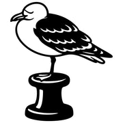 Herring Gull DXF File – CNC Cutting Design | ABSEAGULL90