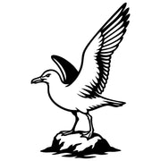 Herring Gull DXF File – CNC Cutting Design | ABSEAGULL96