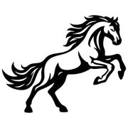 Horse DXF File – CNC Cutting Design | AFHORSE146