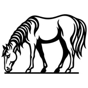 Horse DXF File – CNC Cutting Design | AFHORSE148