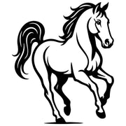 Horse DXF File – CNC Cutting Design | AFHORSE164