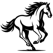 Horse DXF File – CNC Cutting Design | AFHORSE183
