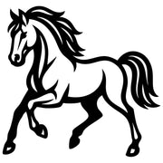 Horse DXF File – CNC Cutting Design | AFHORSE184